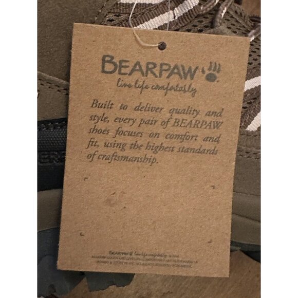 Bearpaw Tallac‎ Boot Natural Tan Womens 9 Hiking Boot New - Picture 10 of 12